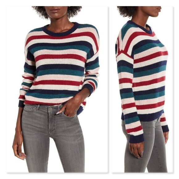 Rails Adela Striped Sweater sz Large - Picture 1 of 13